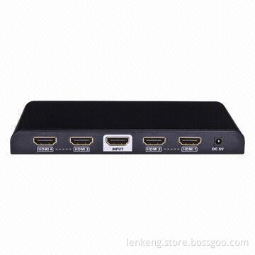 HDMI 1.4 version 4kx2k 4 ports HDMI splitter